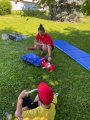 N&aacute;v&scaron;těva ze z&aacute;chrann&eacute; služby: Děti se učily zachraňovat životy